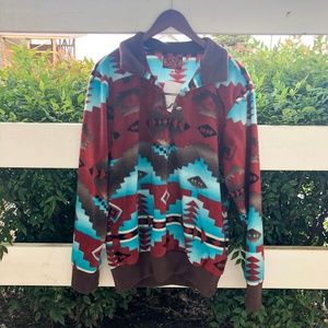 Western Aztec Pullover